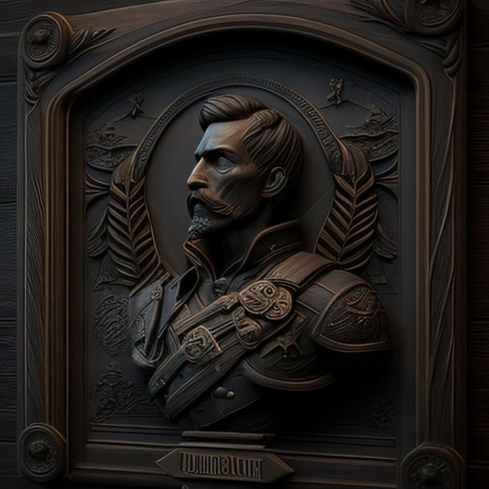 نموذج ثلاثي الأبعاد لآلة CNC ألعاب لعبة st The Order 1886